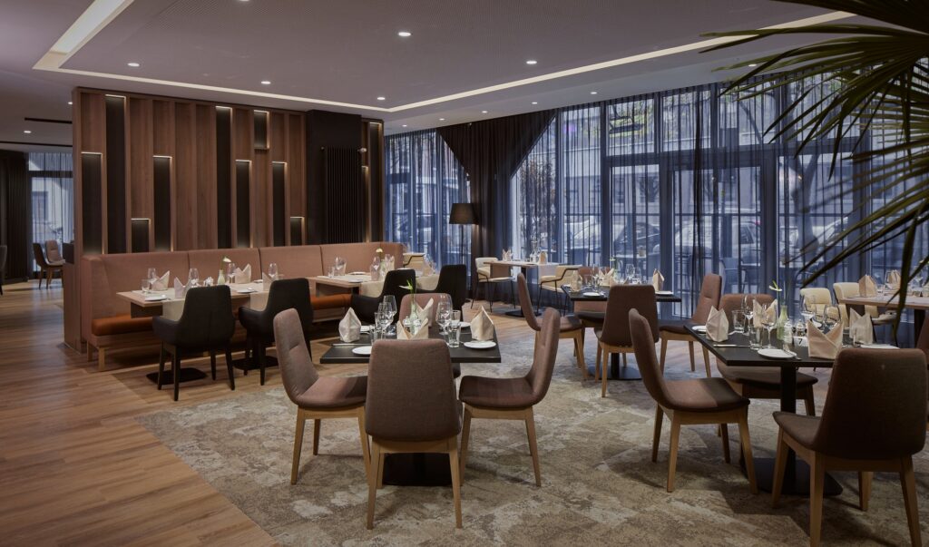 Restaurant und Bar im Albertz.