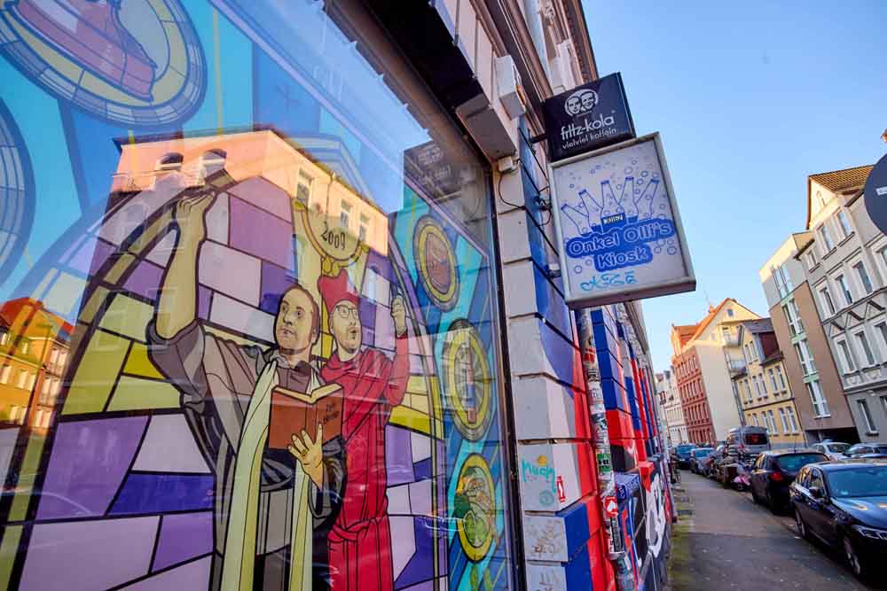 Kult-Kiosk Onkel Olli's in Hannovers Nordstadt