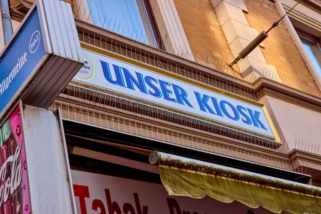 Unser Kiosk auf der Limmerstraße