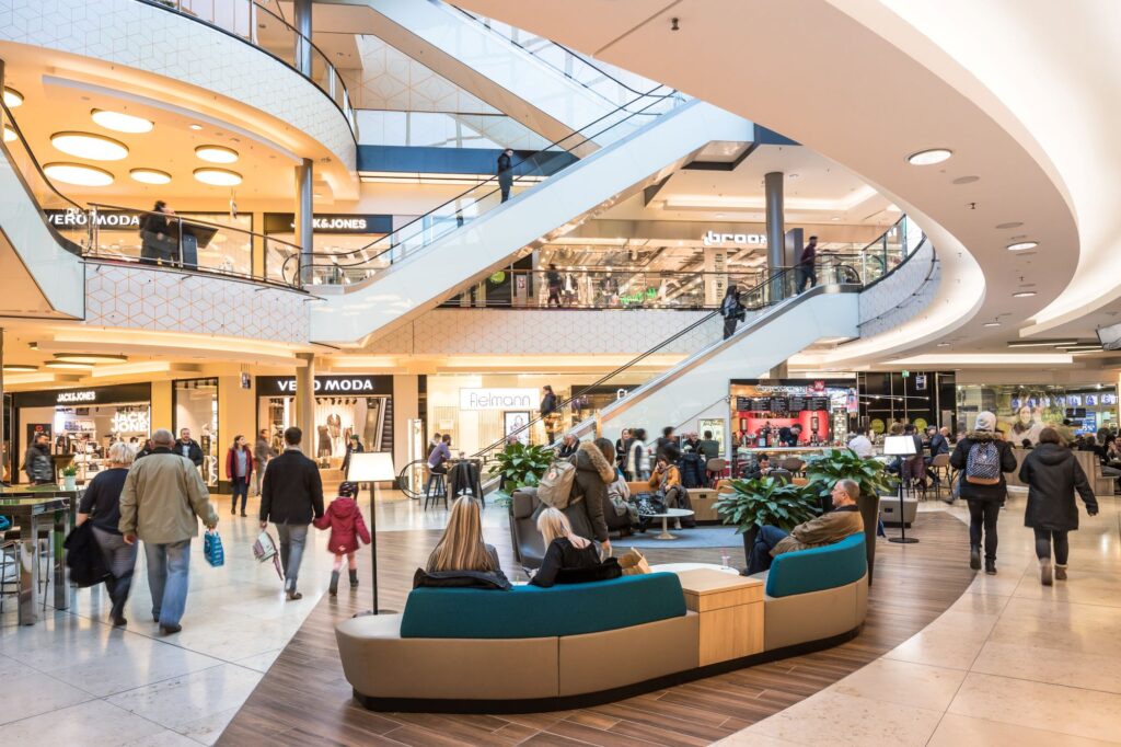 Ernst-August-Galerie, Innenansicht EG