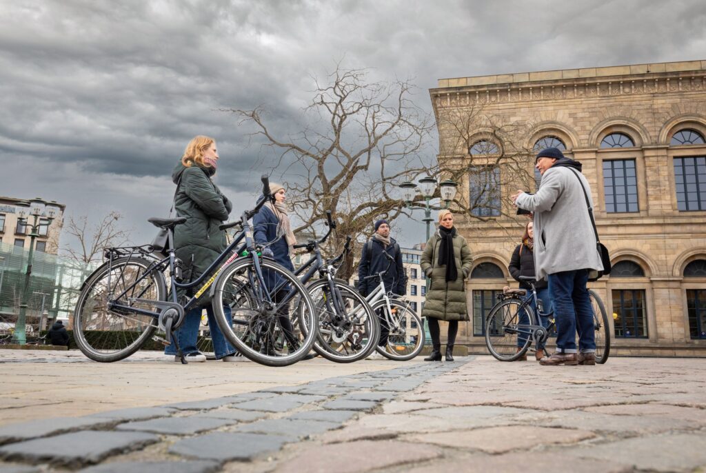 Dem Verbrechen auf der Spur - per Rad von Tatort zu Tatort