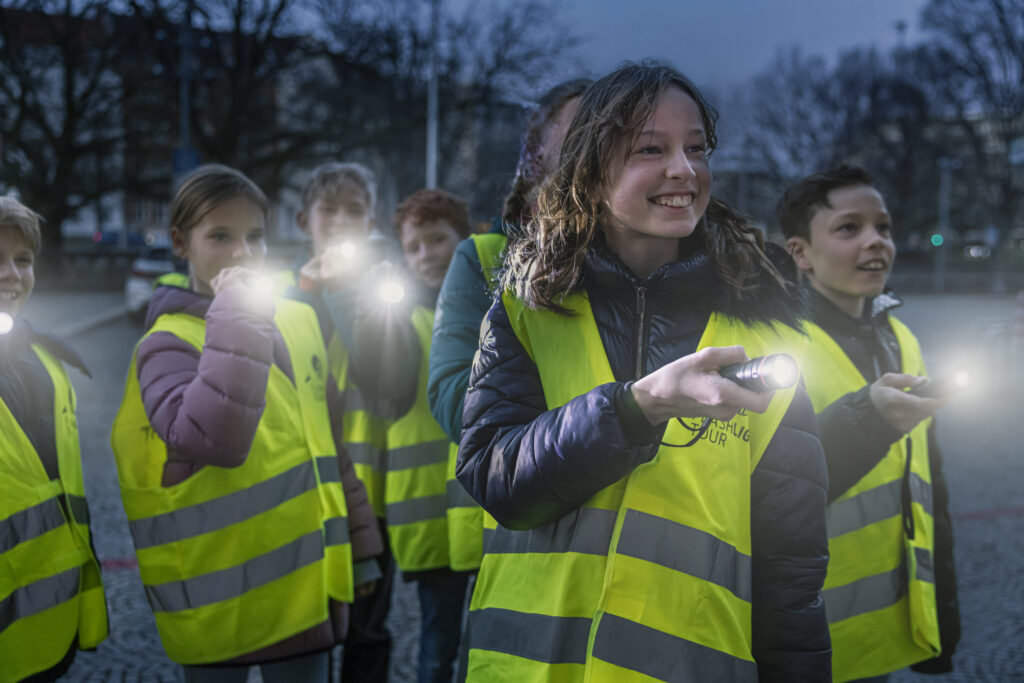 Ганновер живе: екскурсія з ліхтариками для дітей